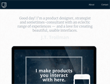 Tablet Screenshot of jtroll.com